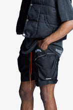 Load image into Gallery viewer, OBLIQUE LIGHTWEIGHT UTILITY SHORTS - BLACK
