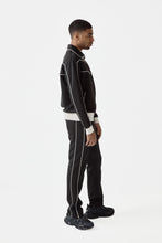 Load image into Gallery viewer, BLACK ELEGANT TRACK PANT
