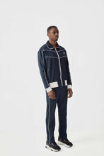 Load image into Gallery viewer, NAVY ELEGANT TRACK PANT

